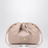 Burberry Reversible pouch in pink nylon with Check pattern