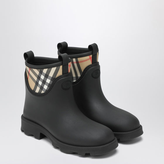 Burberry Marsh Stamp rubber ankle boots