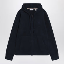  Burberry Navy blue zip-up cardigan
