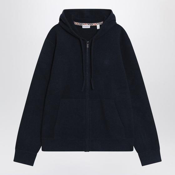 Burberry Navy blue zip-up cardigan
