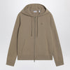 Burberry Beige zip sweatshirt in cashmere blend