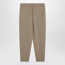  Burberry Beige cashmere-blend jogging trousers