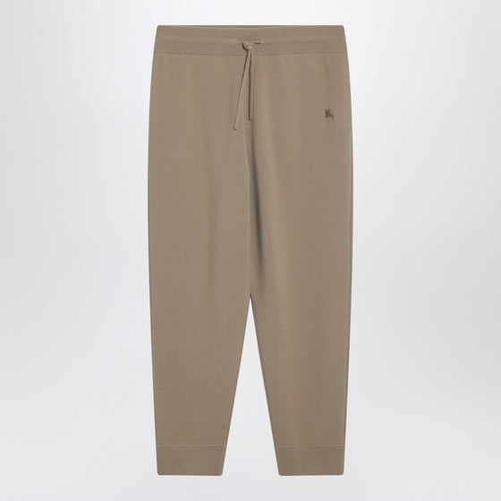 Burberry Beige cashmere-blend jogging trousers