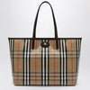 Burberry Medium Highlands Tote bag in Check pattern