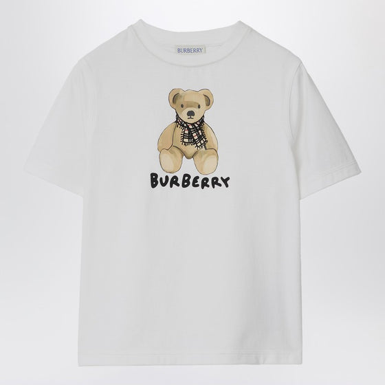 Burberry White T-shirt with Thomas bear and friends