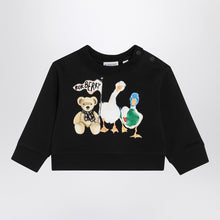  Burberry Black sweatshirt with Thomas bear and friends