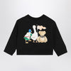 Burberry Black sweatshirt with Thomas bear and friends