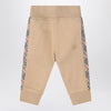 Burberry Beige cotton sponge effect pants