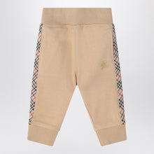  Burberry Beige cotton sponge effect pants