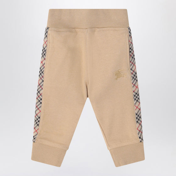 Burberry Beige cotton sponge effect pants