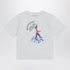 Burberry White T-shirt with logo print