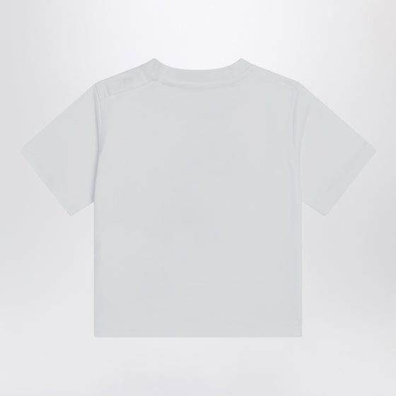 Burberry White T-shirt with logo print