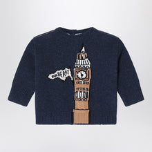  Burberry Big Ben sweater in wool
