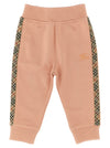 Burberry Jackson Check Tape Joggers