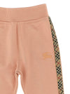 Burberry Jackson Check Tape Joggers