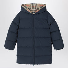  Burberry Blue down jacket with hood