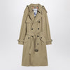 Burberry Double-breasted trench coat in Hamper color