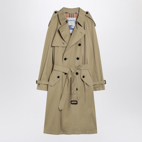 Burberry Double-breasted trench coat in Hamper color