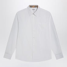  Burberry White shirt in cotton poplin