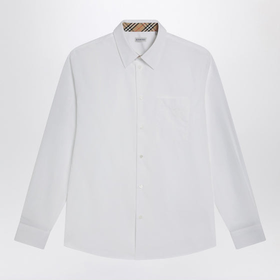 Burberry White shirt in cotton poplin