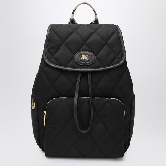 Burberry Black Horseshoe backpack