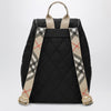 Burberry Black Horseshoe backpack