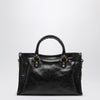 Balenciaga Le City small bag in black/antique gold