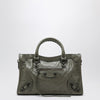 Balenciaga Le City small tote bag in military green