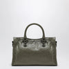 Balenciaga Le City small tote bag in military green
