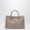 Balenciaga Le City Small tote bag sesame-coloured