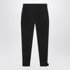 Burberry Black slim cotton-stretch Jodhpur trousers