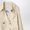 Burberry Light beige cotton Fitzrovia trench coat