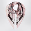 Burberry Silk scarf Check pink