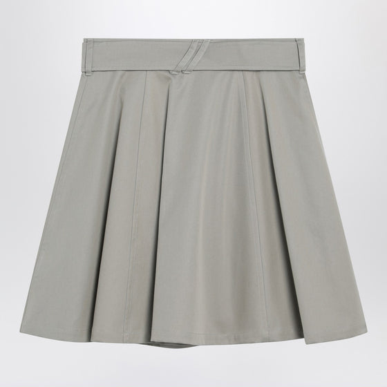 Burberry Beige trench mini skirt in gabardine