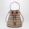 Burberry Check mini bucket bag