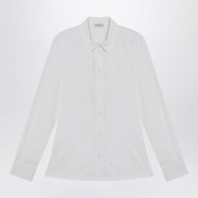  Burberry White cotton slim-fit shirt