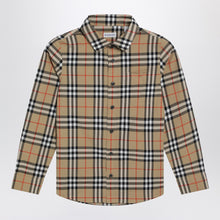  Burberry Cotton shirt with Check motif