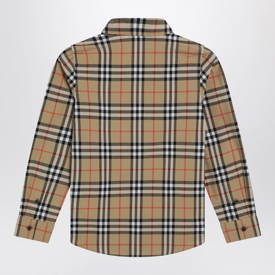 Burberry Cotton shirt with Check motif