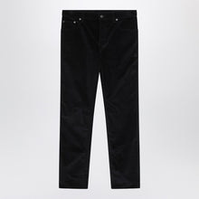  Burberry Dark blue cotton corduroy trousers