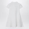 Burberry White cotton polo-style dress