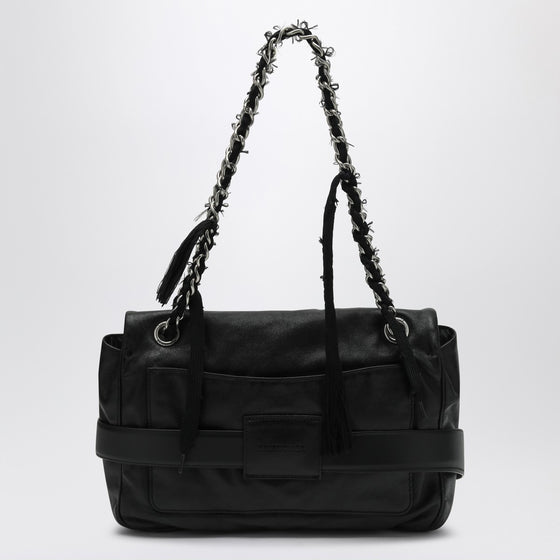Balenciaga Medium black leather shoulder bag Modu