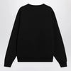 Burberry Black slim cotton terry-effect sweatshirt