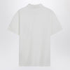 Burberry White cotton polo shirt