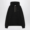 Burberry Black sweatshirt with Check-pattern inserts