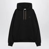Burberry Black sweatshirt with Check-pattern inserts