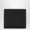 Balenciaga Black bi-fold Credit wallet in hammered leather