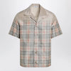 Burberry Beige shirt with shaded Check pattern