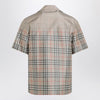 Burberry Beige shirt with shaded Check pattern