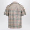 Burberry Beige shirt with shaded Check pattern
