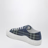 Burberry Blue Check cotton sneakers
